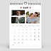 Calendrier photo Calendrier Cœurs Avril