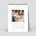 Calendrier photo Typographie Ocre (21 Photos) Avril