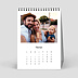 Calendrier photo Photo Simple Blanc (13 Photos) Février