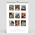 Calendrier photo Petits Polaroids Recto