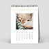 Calendrier photo Typographie Ocre (21 Photos) Janvier