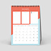 Calendrier professionnel Planning Mars