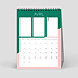 Calendrier professionnel Planning Avril