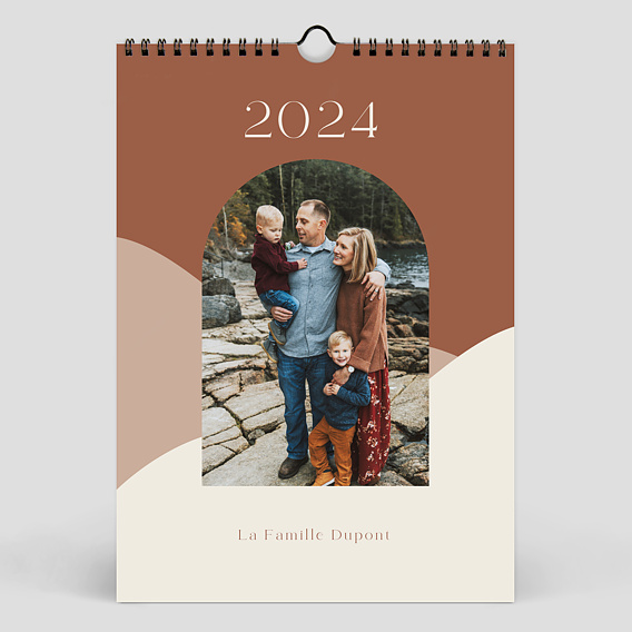 Acheter le calendrier photo de famille 2024