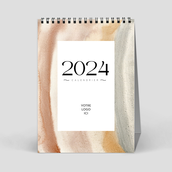 Calendrier professionnel 2024 - Popcarte
