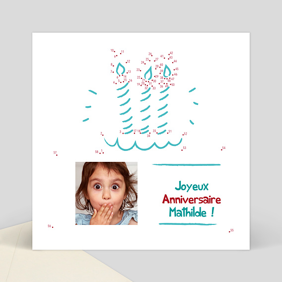 Carte Anniversaire Dessin Popcarte