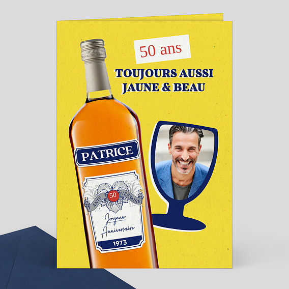 Carte Anniversaire Ricard Popcarte