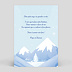 Carte Anniversaire enfant Reine des Neiges Verso