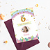 Carte Anniversaire enfant Arc-en-Ciel Avant 1