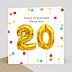 Carte anniversaire adulte Party 20