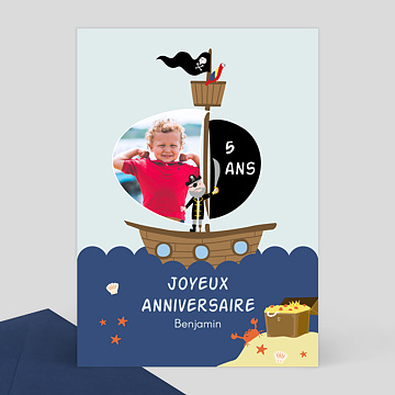 Carte Anniversaire Enfant A Personnaliser Popcarte