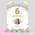 Carte Anniversaire enfant Arc-en-Ciel