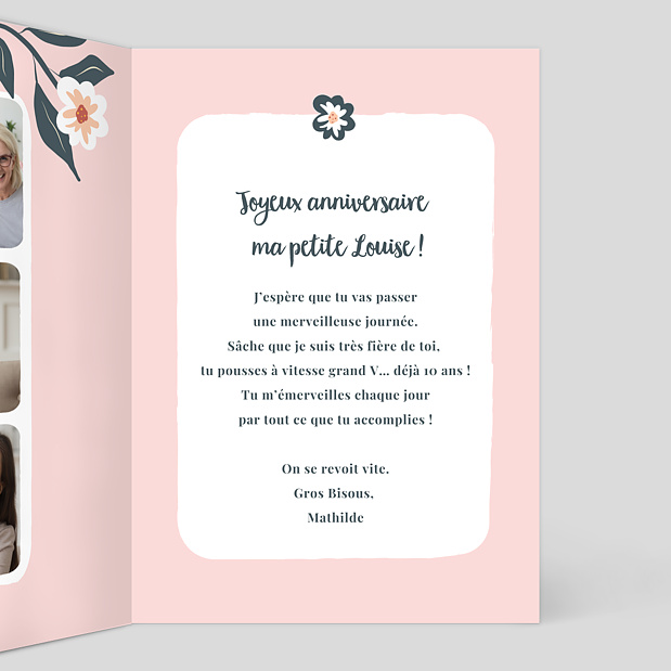 Carte Anniversaire Petit Chat Popcarte