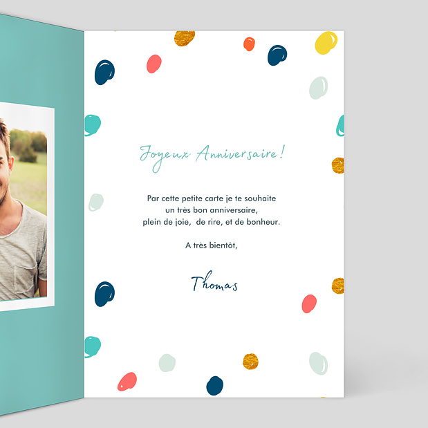 Carte Anniversaire Pop Birthday - Popcarte