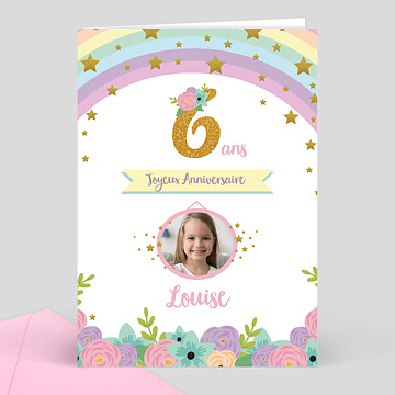 Marque-pages licorne magique - Carte d'Art - Cadeau de fêtes de filles