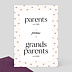 Carte annonce grossesse Promotion des Grand-Parents