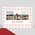 Carte d'Amour Plaid Rouge Recto