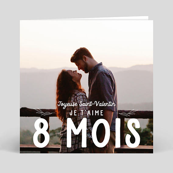 Carte d'Amour Anniversaire amour