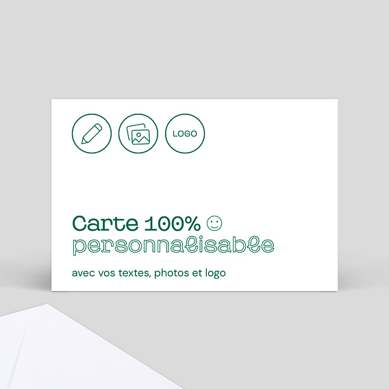 Carte de fidélité Modèle 100% personnalisable