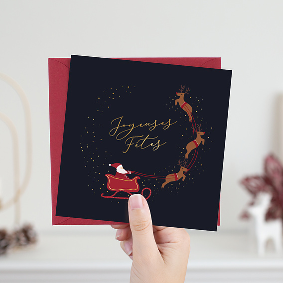 Boîte de cartes de Noël surprise, Fêtes de fin d'année
