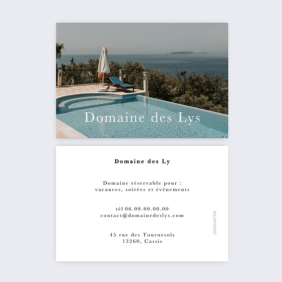 Carte de visite Gîte