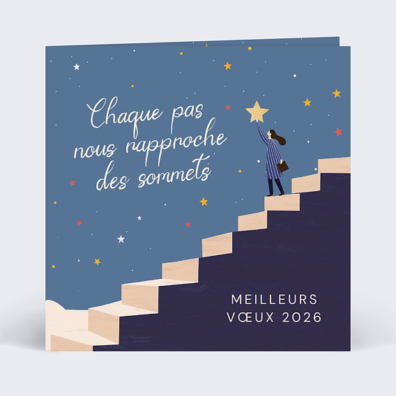 Carte de vœux entreprise Kaizen