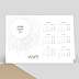 Carte de vœux entreprise Explosion Logo Calendrier Recto