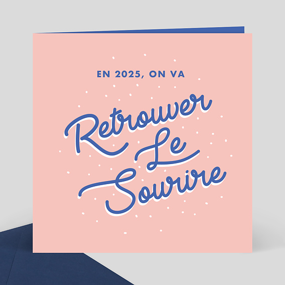 Carte De Voeux Particuliers Retrouver Le Sourire Popcarte