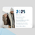 Carte de voeux Hello New Year Verso