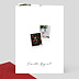Carte de Voeux Pêle-Mêle Polaroid Verso