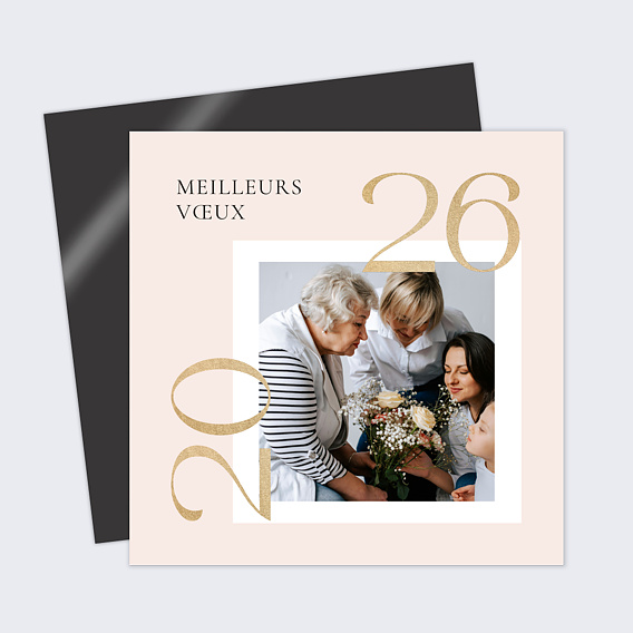 Carte de voeux Déstructurés