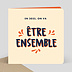 Carte de Voeux Être Ensemble