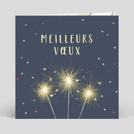 Carte de Voeux Magic Candle