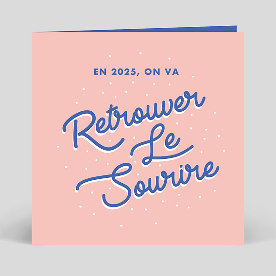 Carte de Voeux Retrouver le Sourire