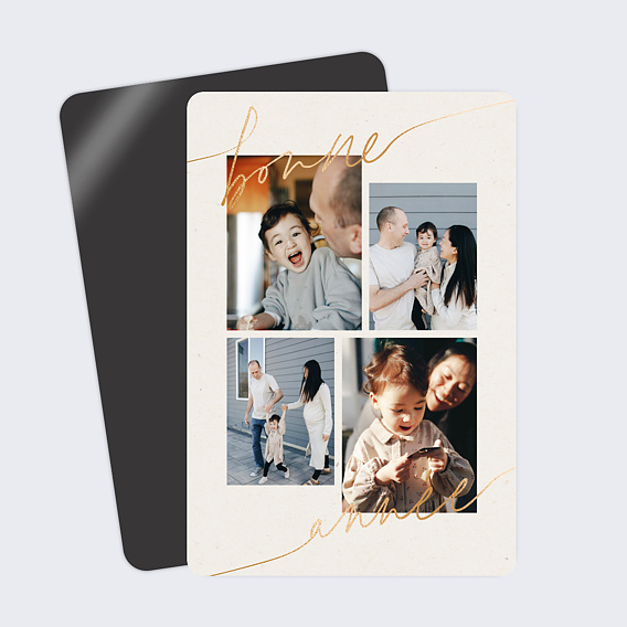 Carte de voeux Traversant