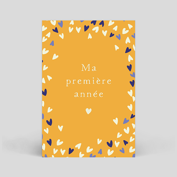 Carte Etape Bebe Ma Premiere Annee Popcarte