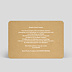 Invitation professionnelle Boarding Pass Verso