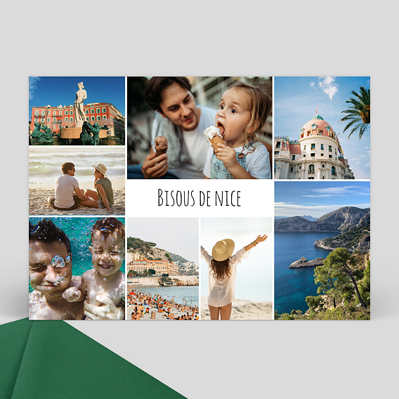 Cartes postales personnalisables en ligne : la bonne idée pour les vacances  - Dress me  and my kids !