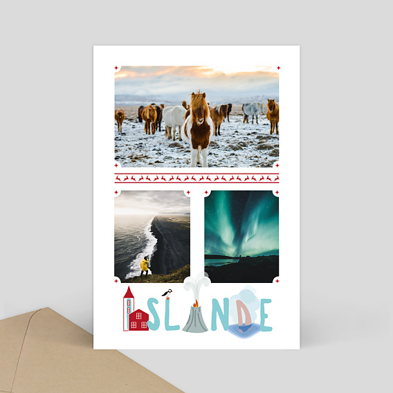 Carte postale Islande