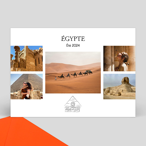 Carte postale Pyramide de Gyzeh