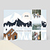 Carte postale Chalet à la montagne Recto