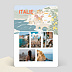 Carte postale Italie Illustrée Recto