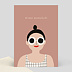 Carte postale Jennifer Bouron x Popcarte - Bisous Ensoleillés