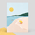 Carte postale La plage - Wings of the Ocean x Sacrées Frangines x Popcarte