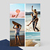 Carte postale Multiphoto 5 photos