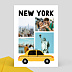 Carte postale Taxi New Yorkais