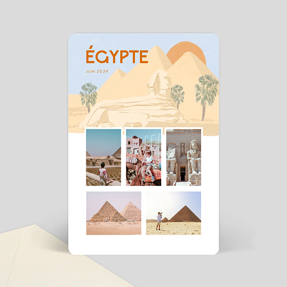 Carte postale Égypte Illustré