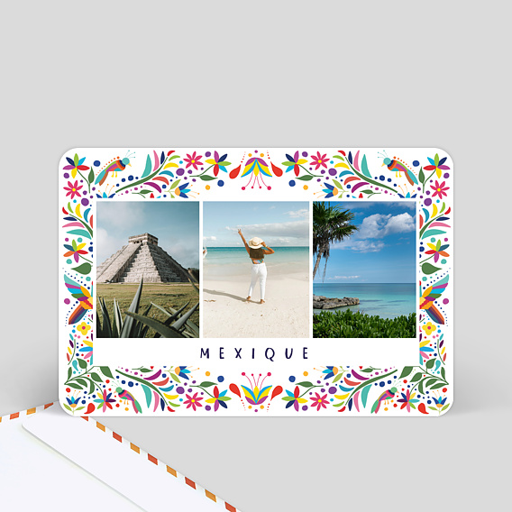 Carte postale Motif Mexicain