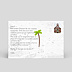 Carte postale Barcelone Verso