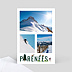 Carte postale Pyrénées Hiver